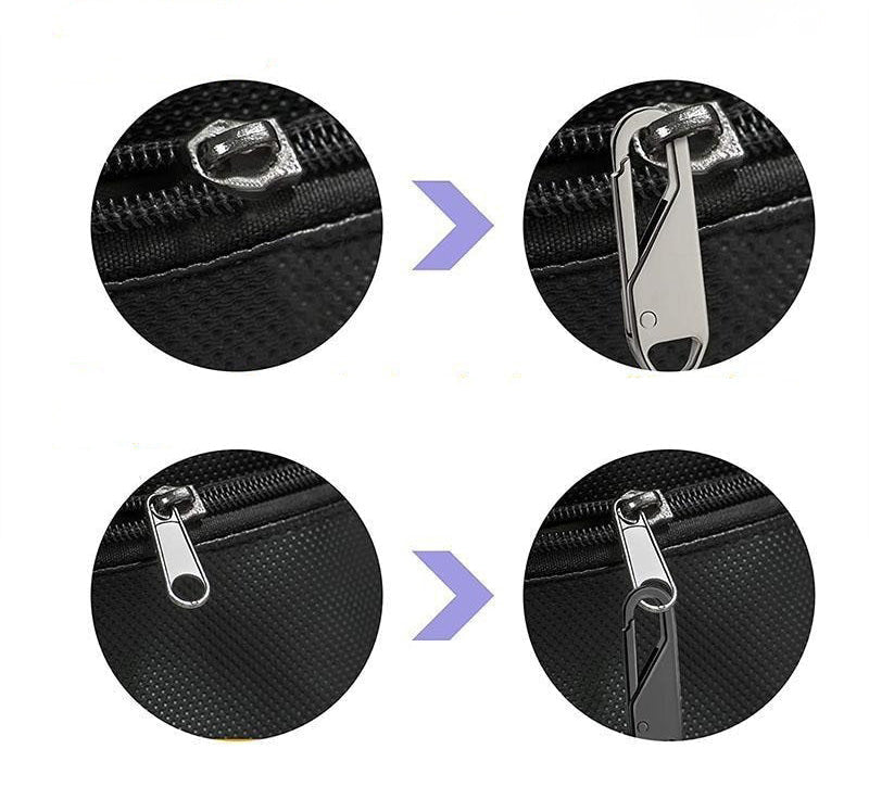Universal removable zipper puller