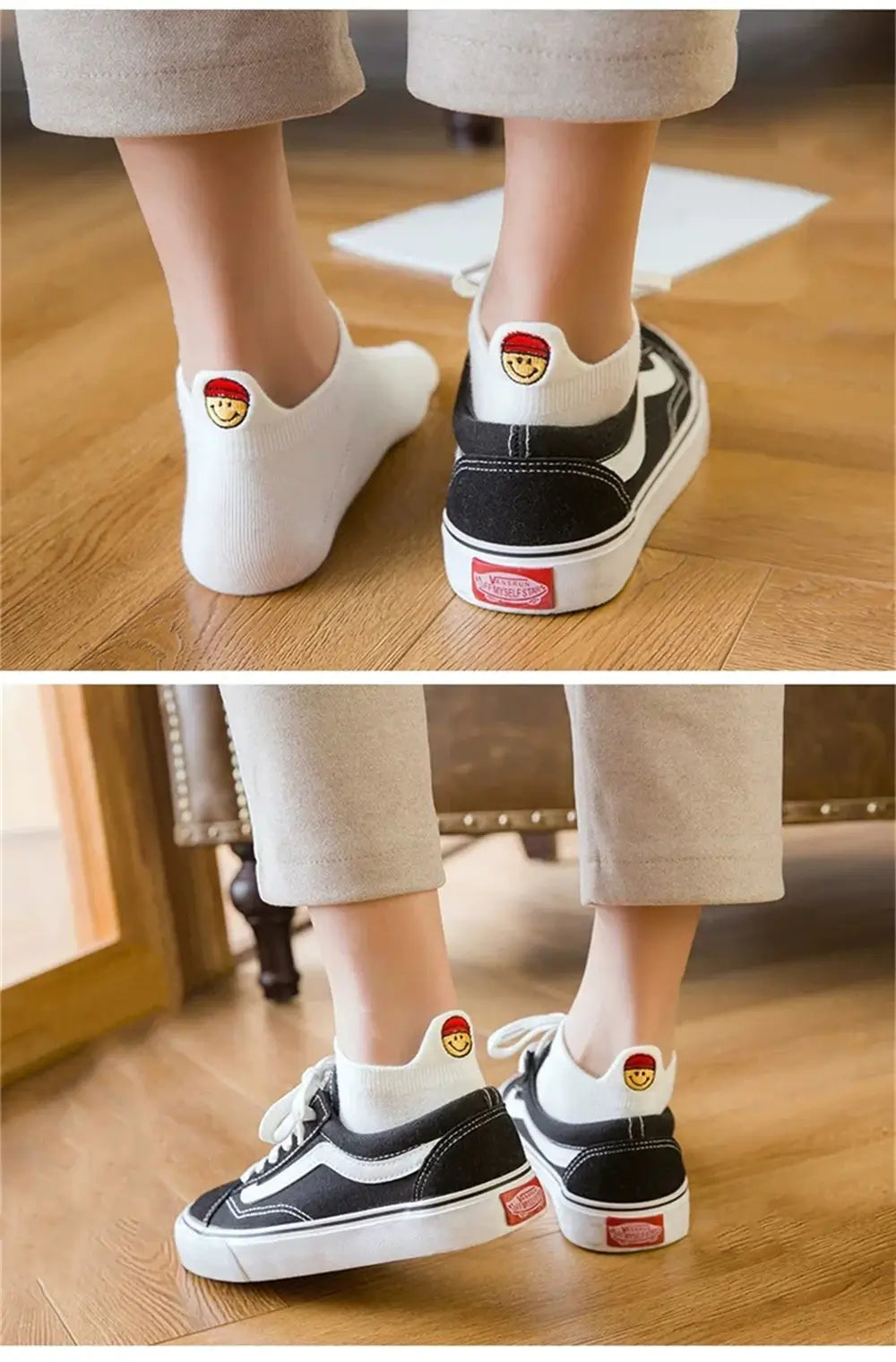 Women Cartoon Ankle Sock
