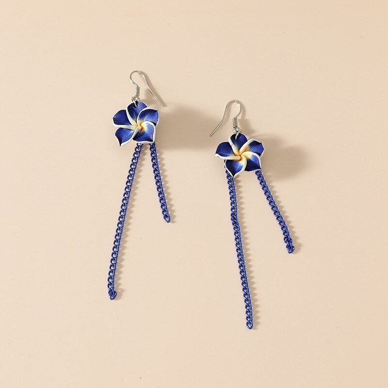 Flower Drop Earrings
