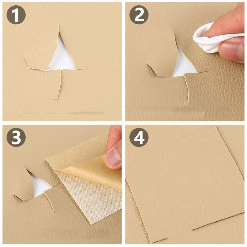 Self-adhesive PU-Leather Patch
