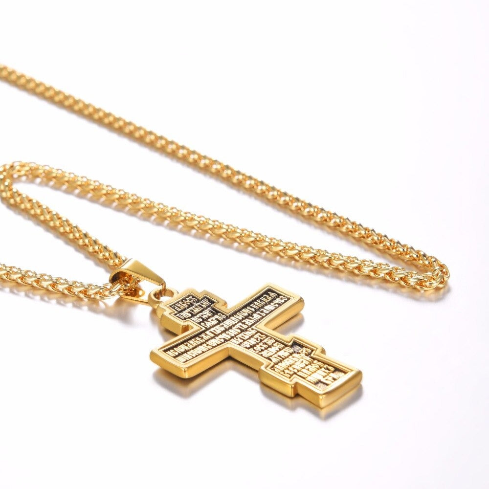 Crucifix Pendant Necklace