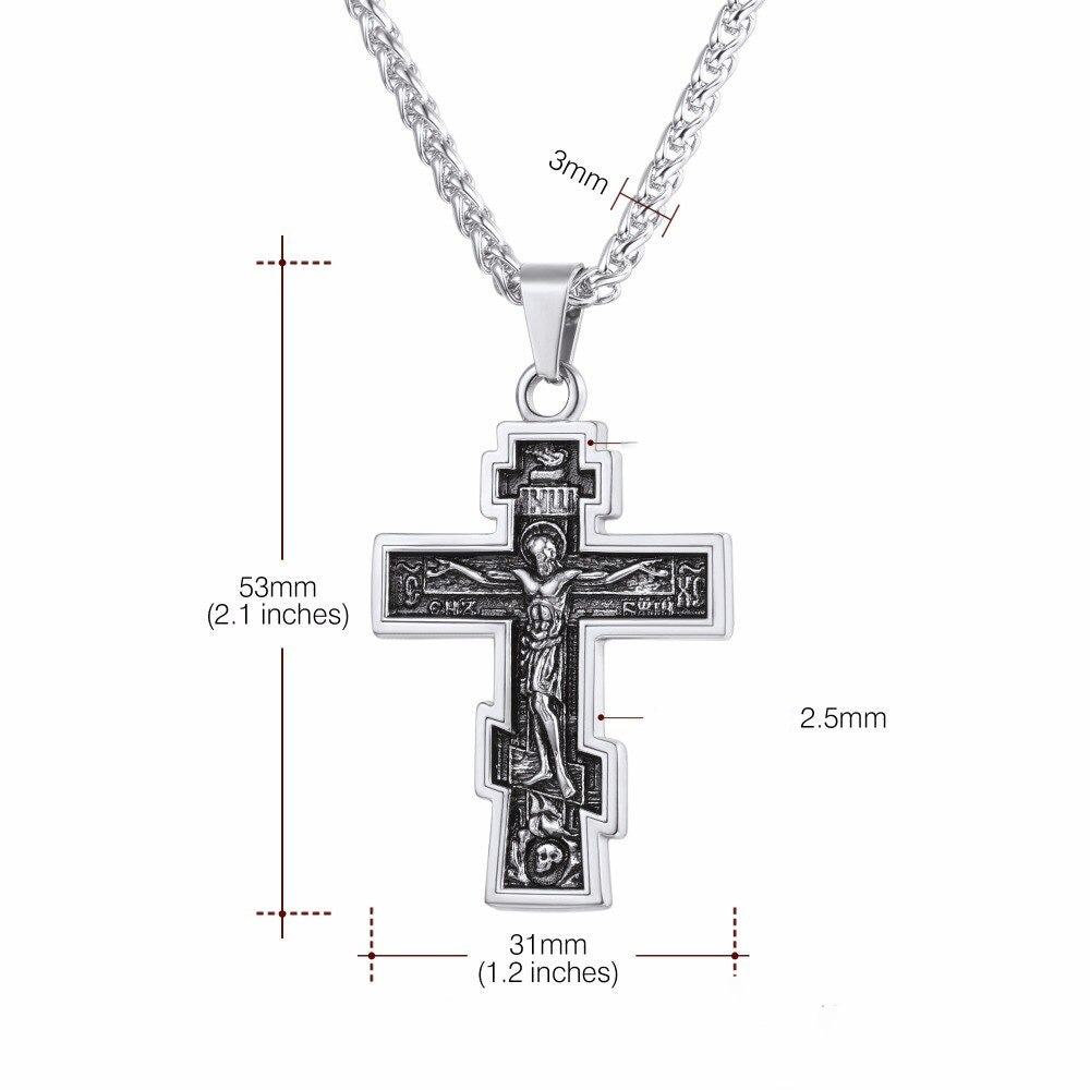 Crucifix Pendant Necklace