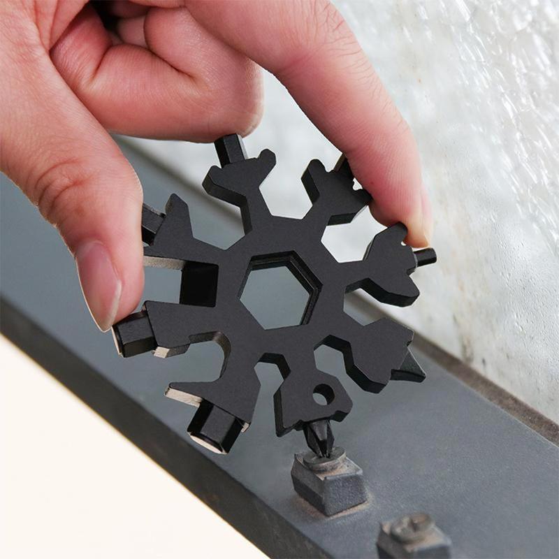 Saker® 18-in-1 Stainless Steel Snowflakes Multi-Tool