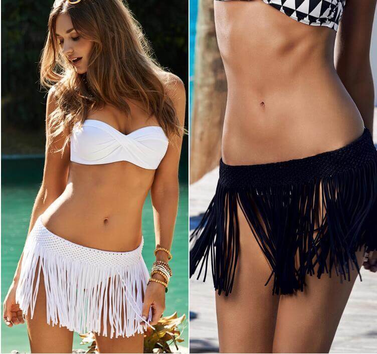 String-string skirt