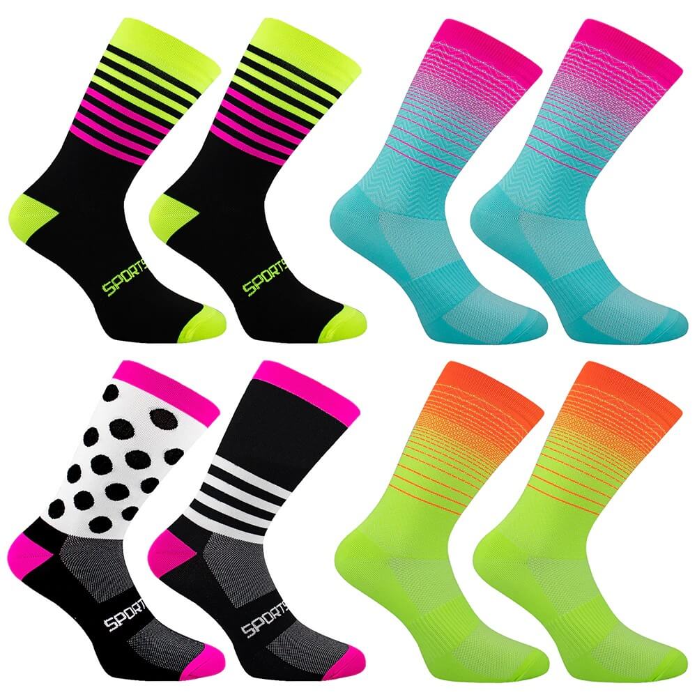 Unisex Colorful Sports Socks