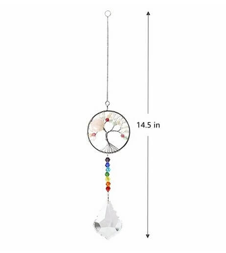 Tree of Life Crystal Sun Catcher