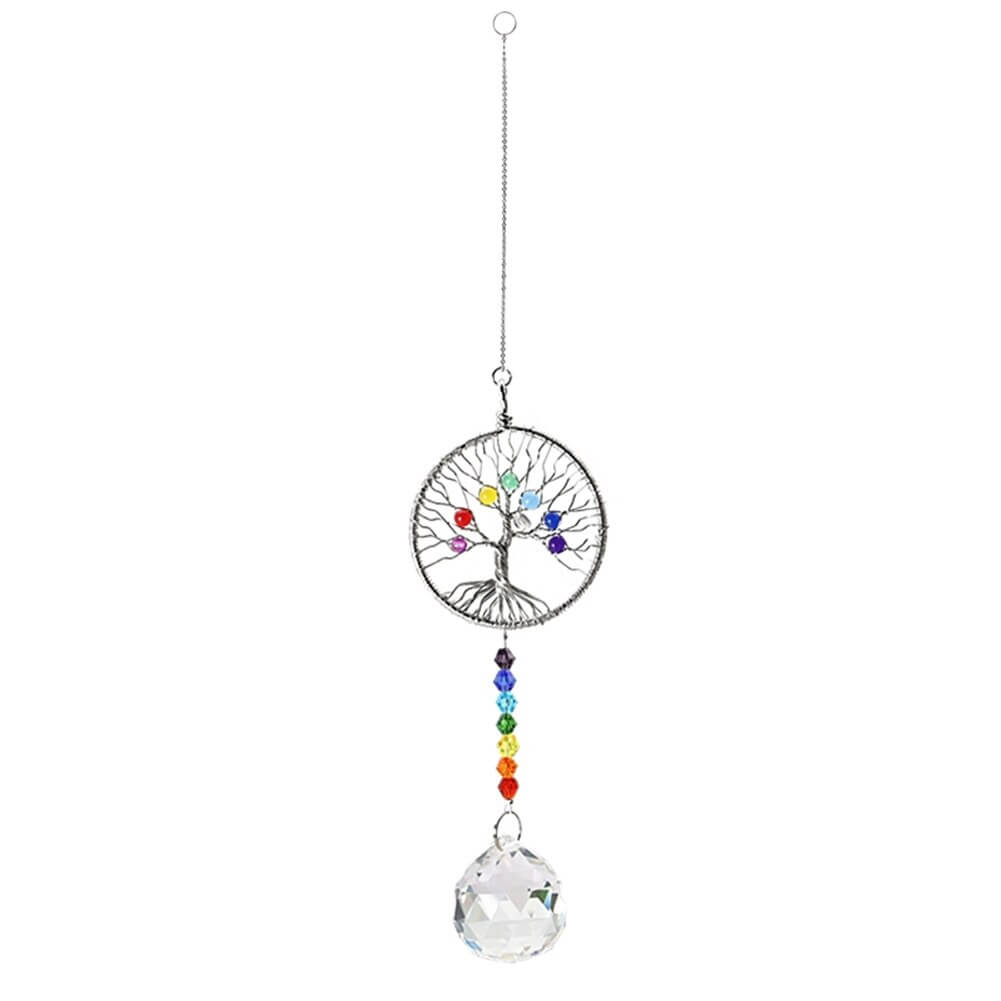 Tree of Life Crystal Sun Catcher