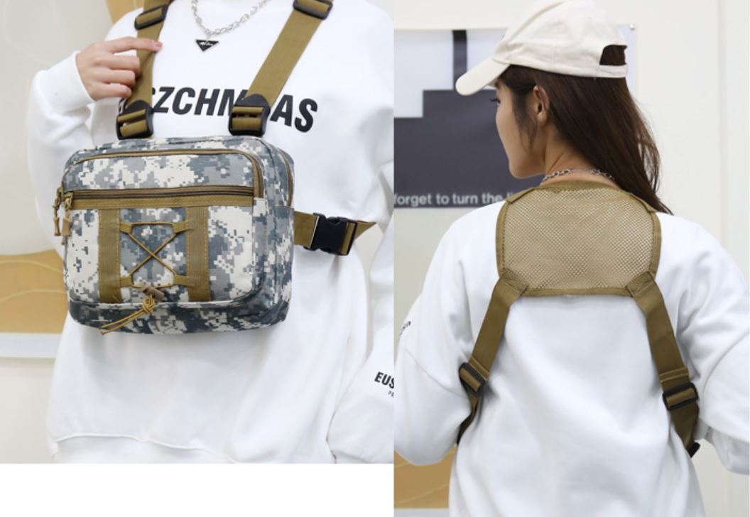 Brystlomme for taktisk seletøy