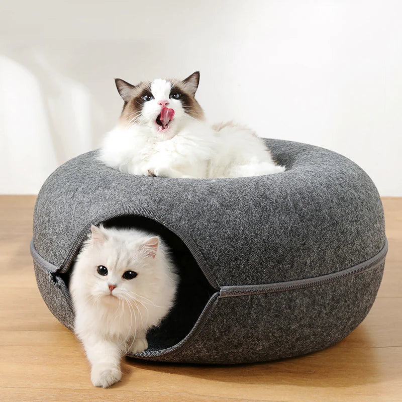 Donut Shape Cat Tunnel Lounge