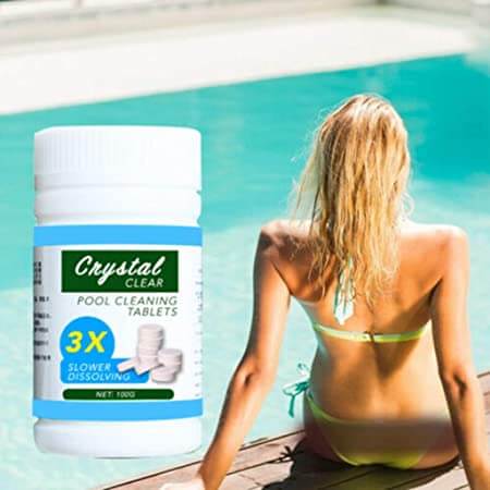 Rensepiller for svømmebasseng