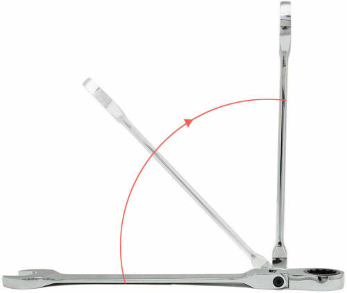 Flexible Head Dual Function Ratchet Wrench