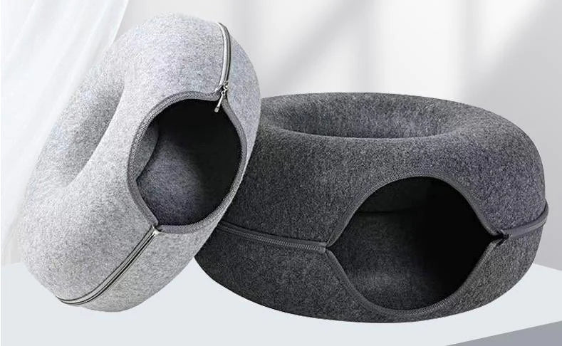 Donut Shape Cat Tunnel Lounge