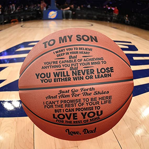 To My Son Basketball