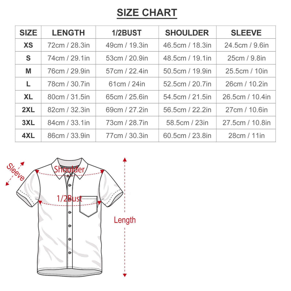 Rainbow Stripe Men's Shirt