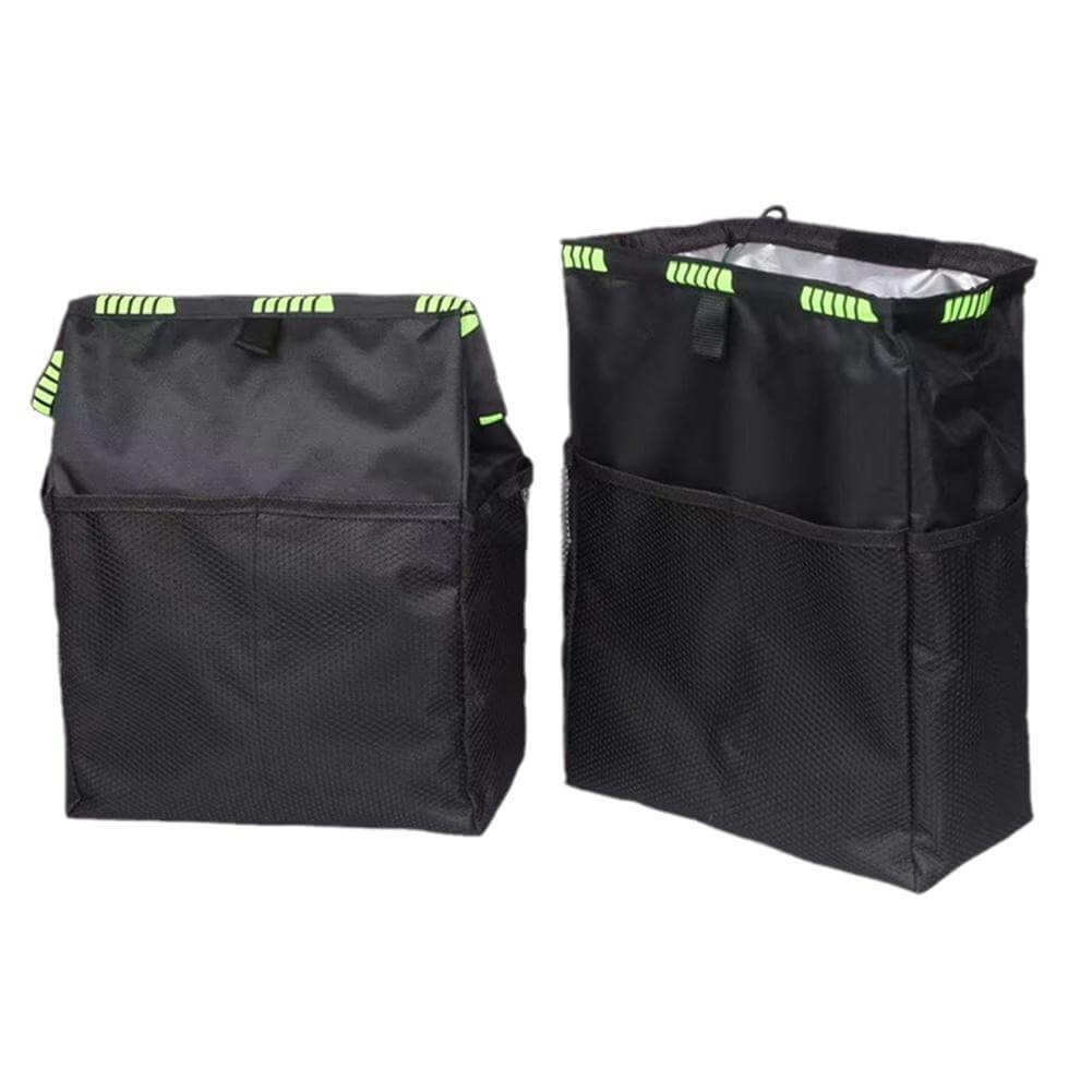 Foldable car garbage bag