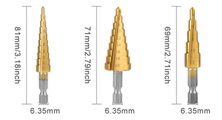 Titanium Coated Bit Set