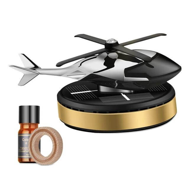 Solar Helicopter Car Freshener