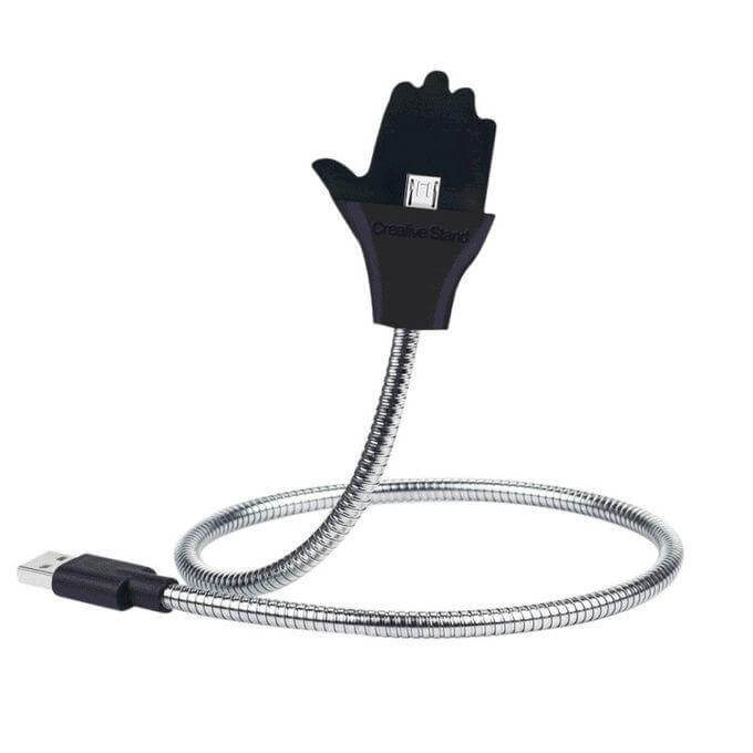 Versatile phone stand charging cable