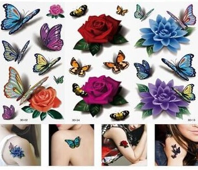 Temporary Body Tattoo Sticker