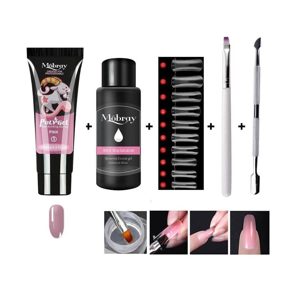 Luxury Poly Gel Nail Kit