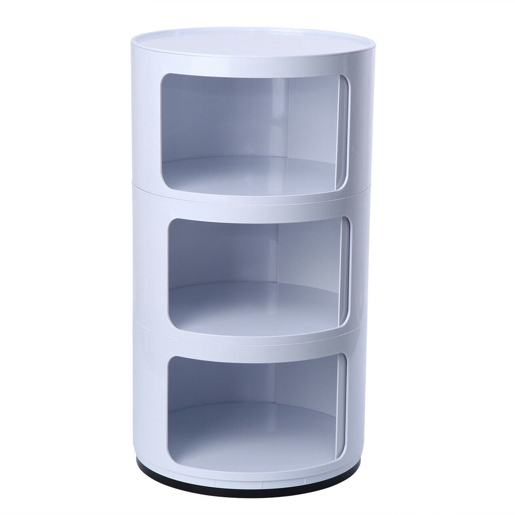 3 Layers Cylindrical Modern Cabinet
