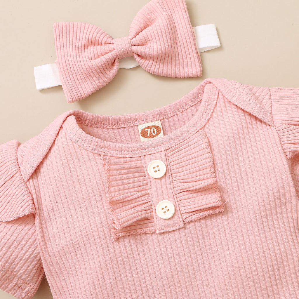 Spring Baby Outfit Set