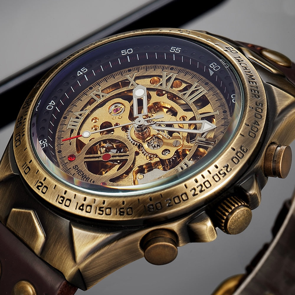 Steampunk Vintage Skeleton Watch