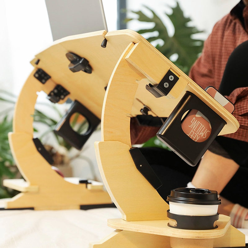 Adjustable Wooden Laptop Table