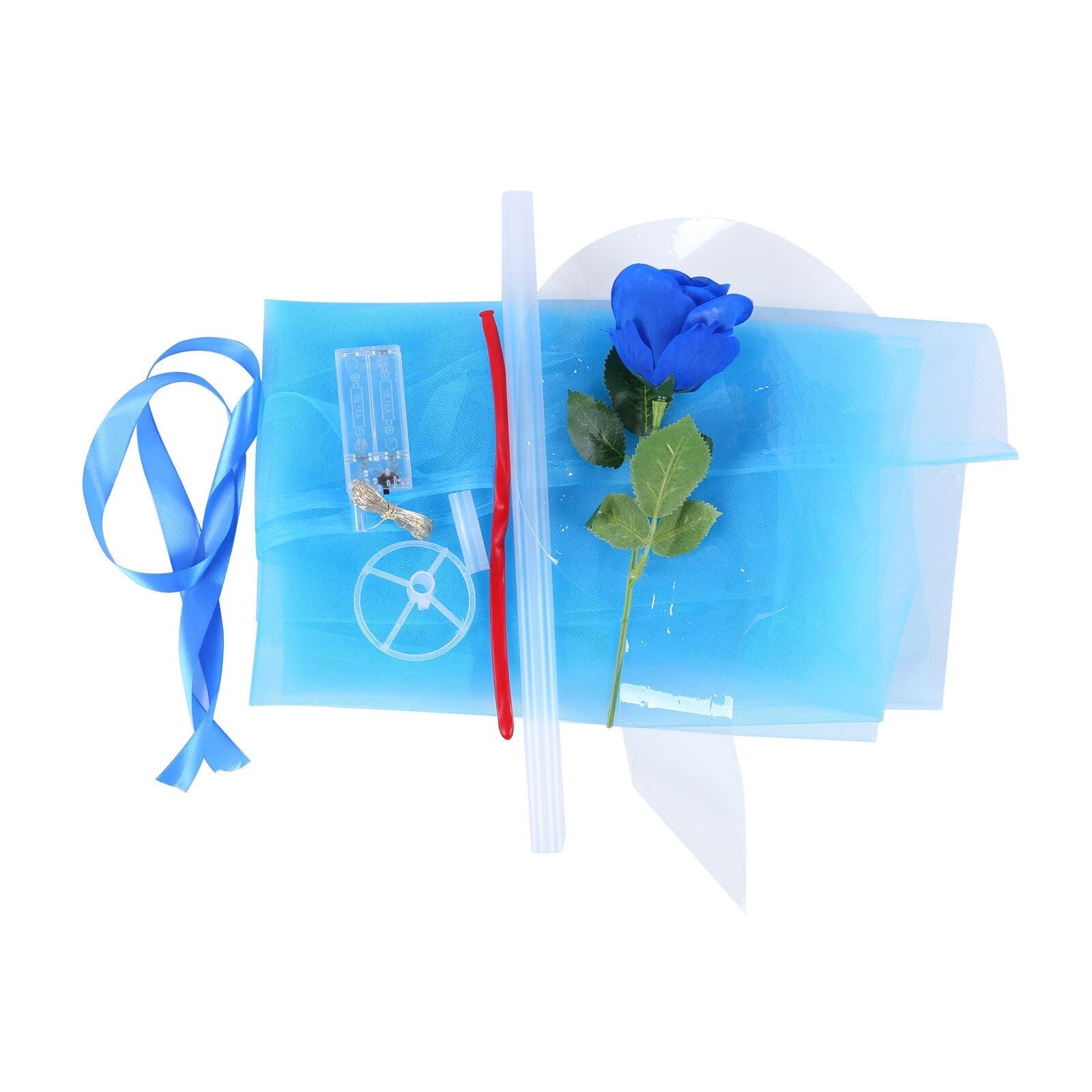 LED Luminous Balloon Rose Bouquet (Do-it-yourself package)