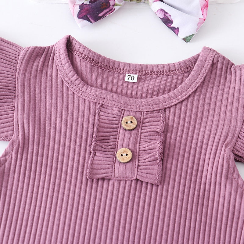 Spring Baby Outfit Set