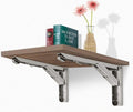Foldable Wall Shelf Bracket (2pcs)