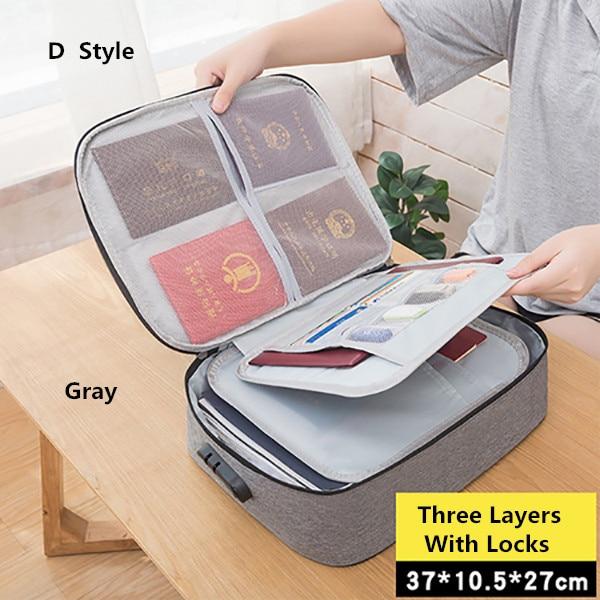 Document storage bag