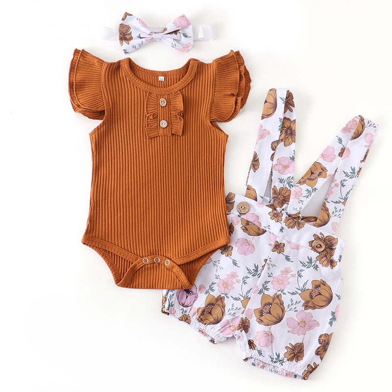 Spring Baby Outfit Set
