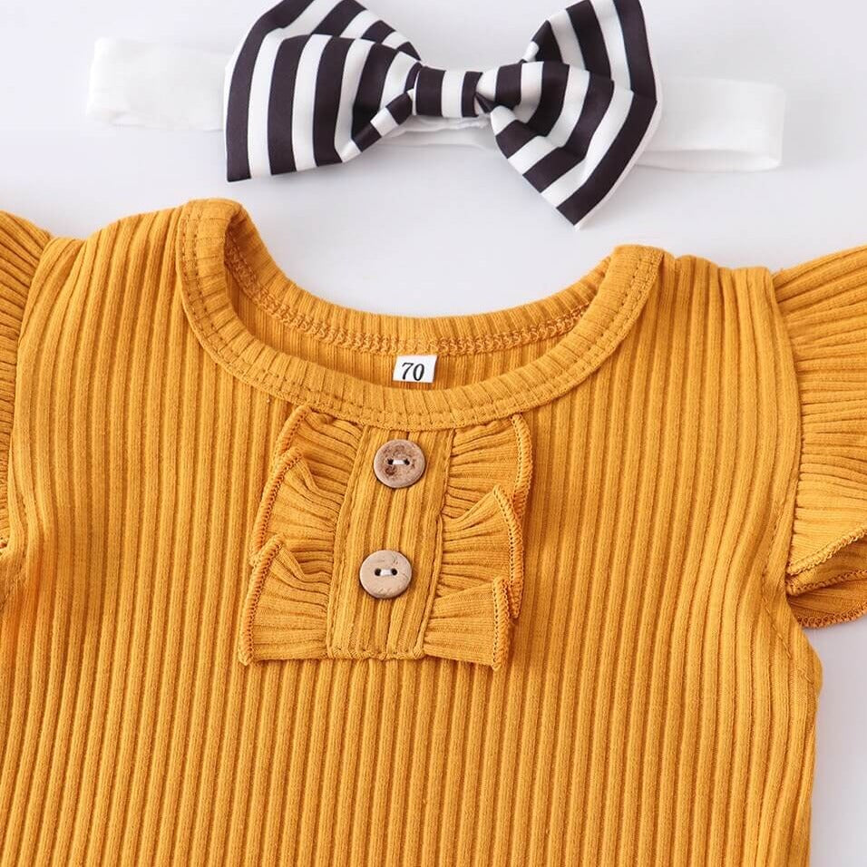 Spring Baby Outfit Set