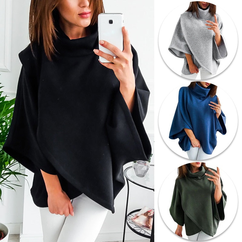 Asymmetrisk turtleneck