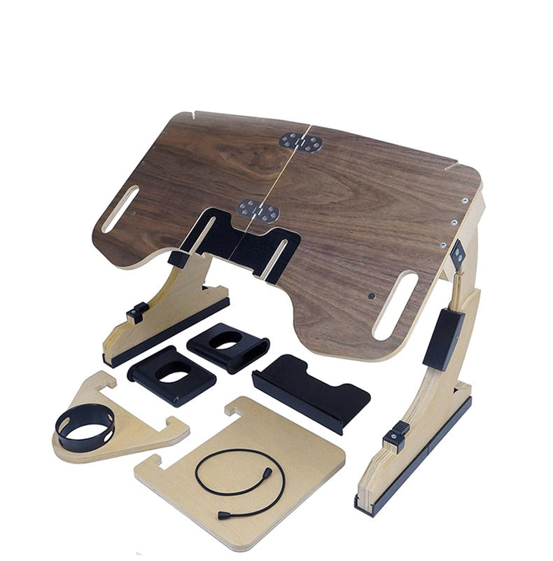 Adjustable Wooden Laptop Table