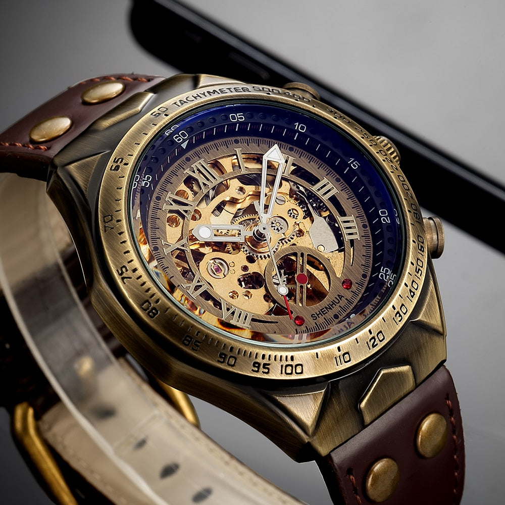 Steampunk Vintage Skeleton Watch