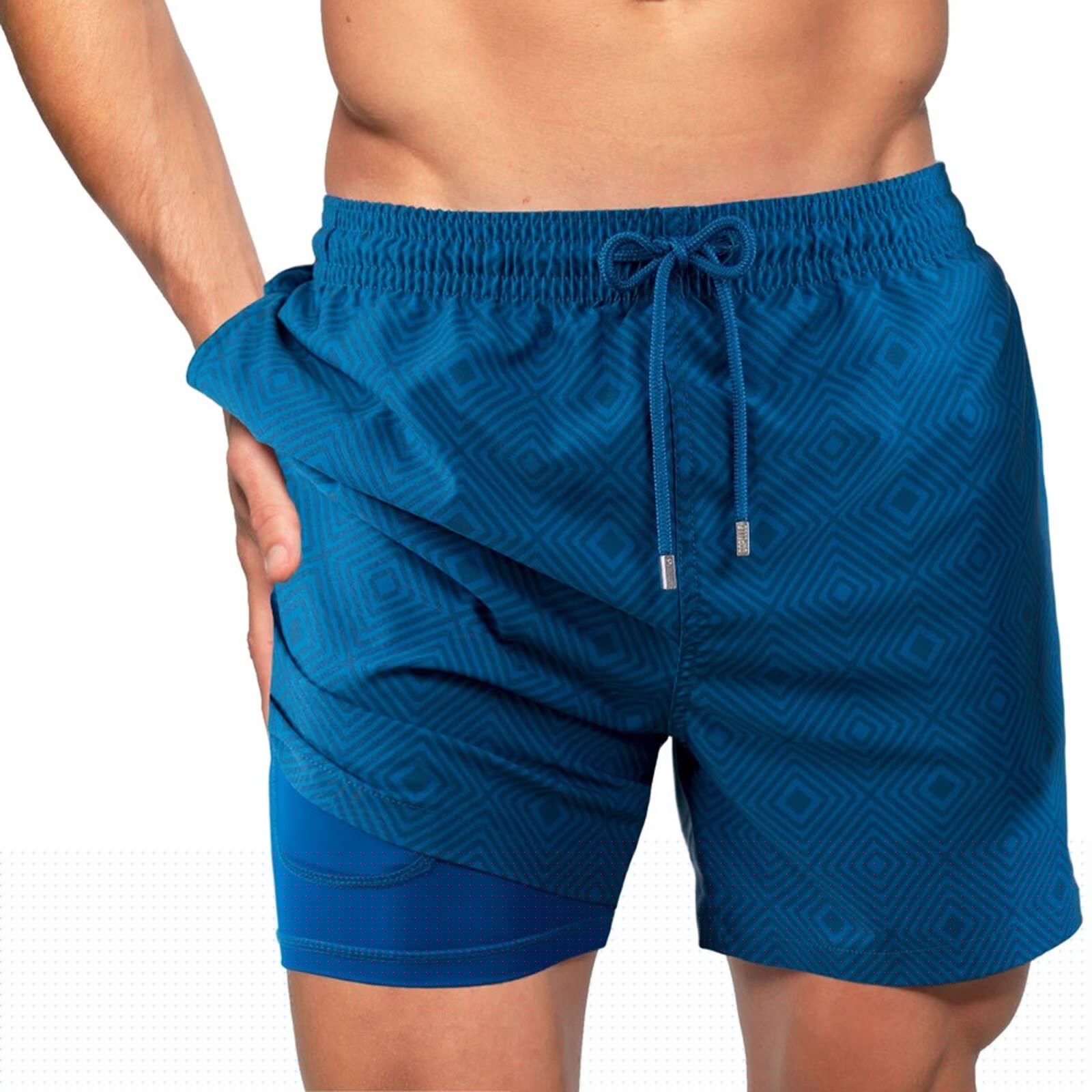 Built-in compression liner Beach Shorts