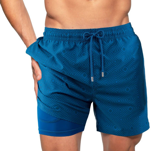 Built-in compression liner Beach Shorts