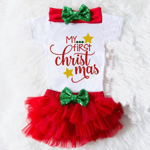 My First Christmas Baby Bodysuit