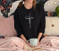 Jesus Cross Crewneck Sweatshirt