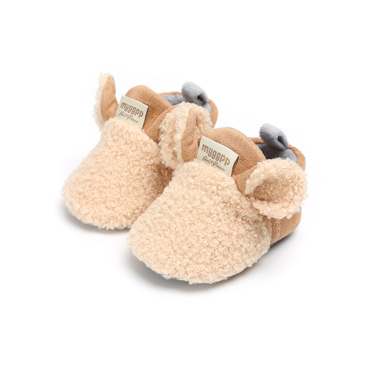 Lamb design baby shoes