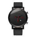 Leather Sports Chrono Watch