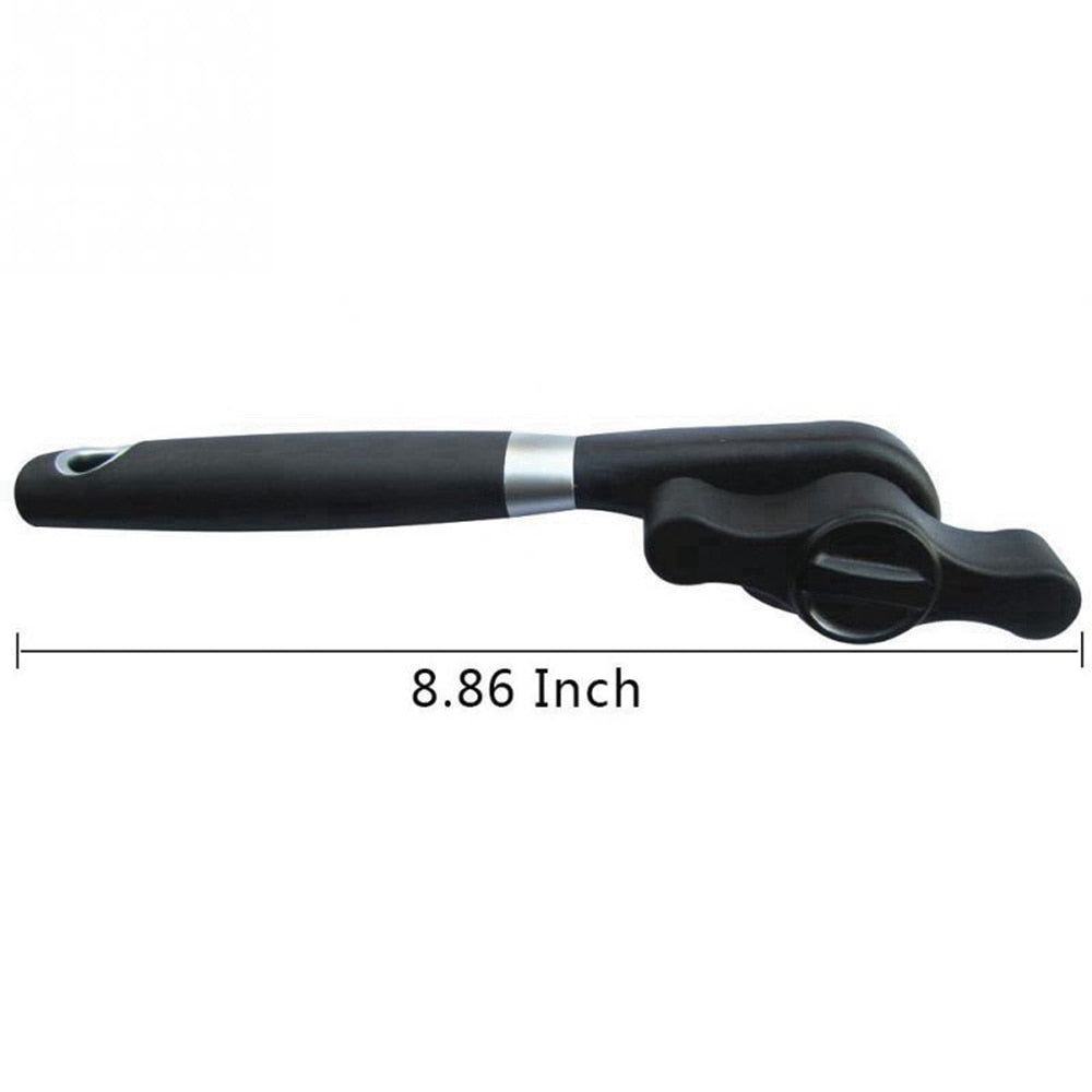 Stainless steel safe can opener