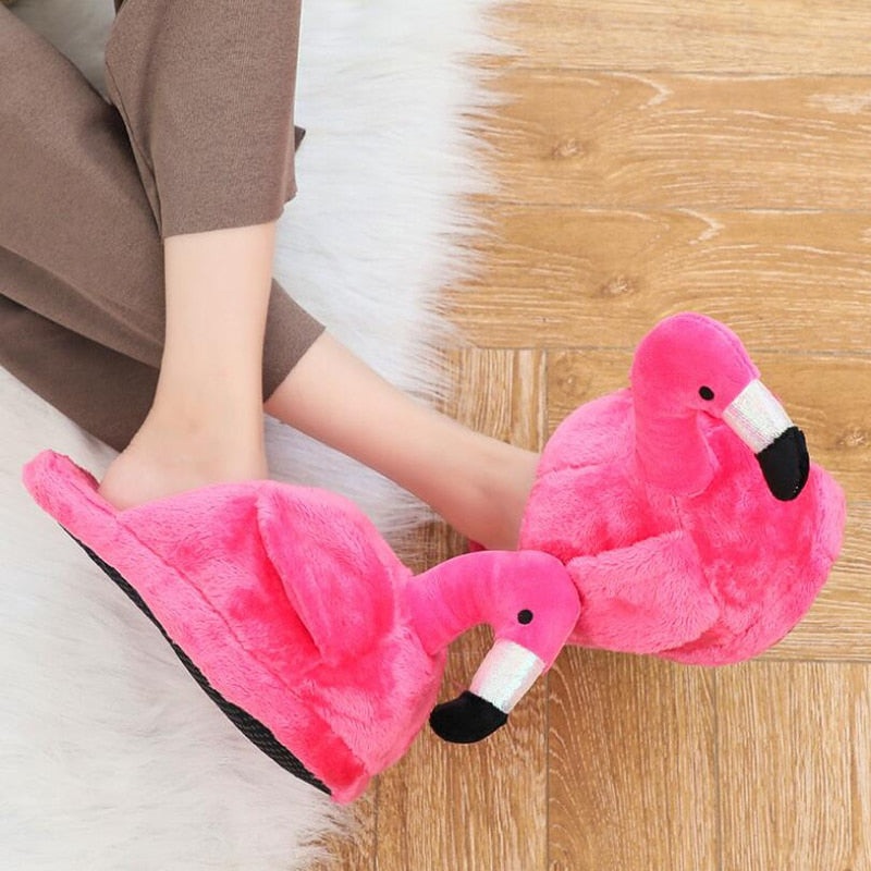 Flamingo slippers