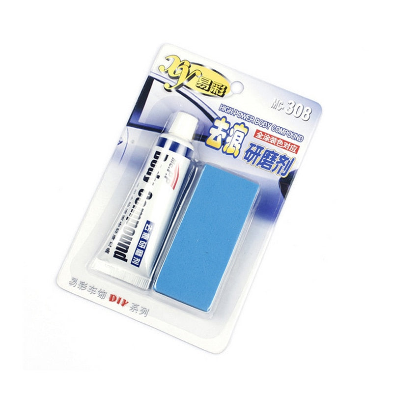 Mirakelsett for fjerning av billakkriper