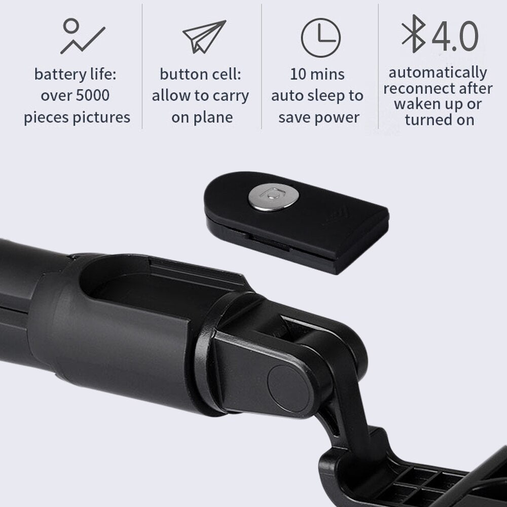 3-i-1 Bluetooth selfiestang