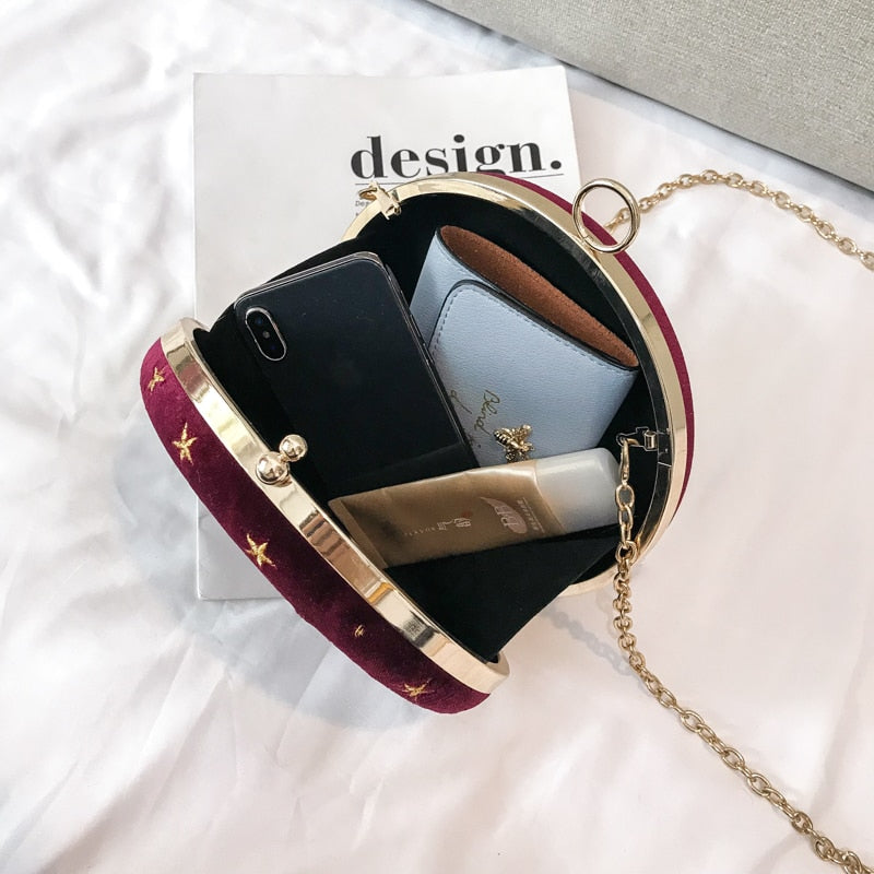 Fløyelspose med stjernetegn