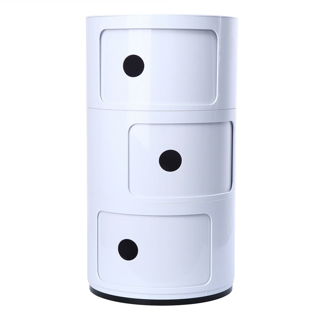 3 Layers Cylindrical Modern Cabinet