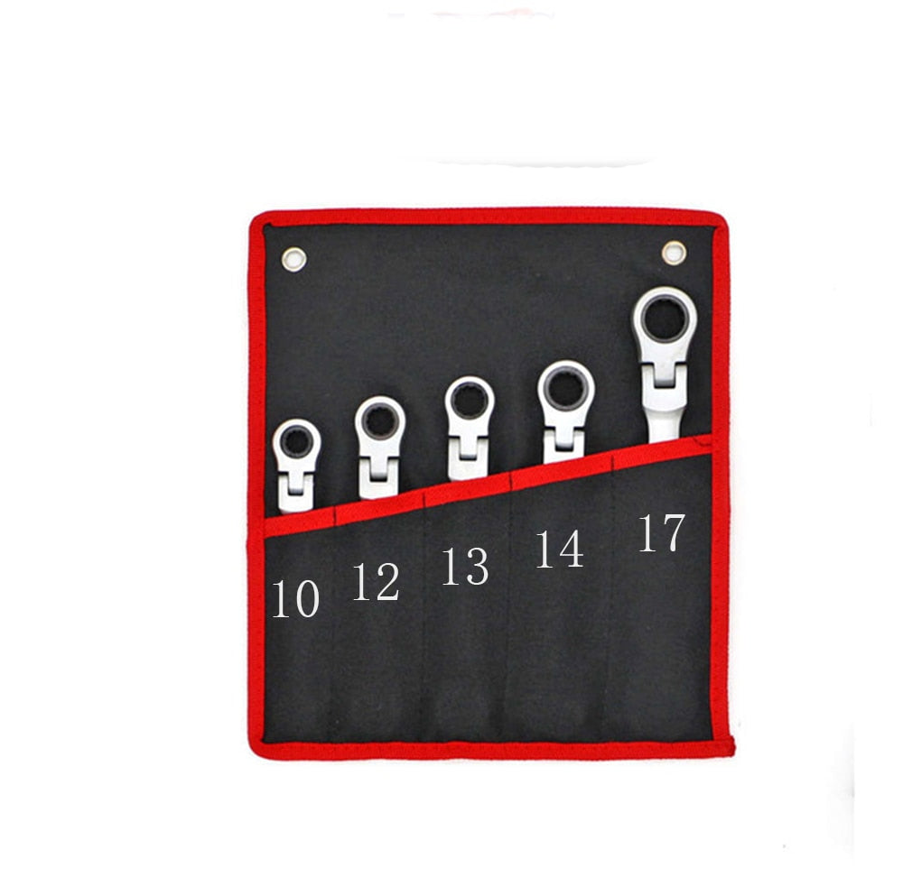 Flexible Head Dual Function Ratchet Wrench